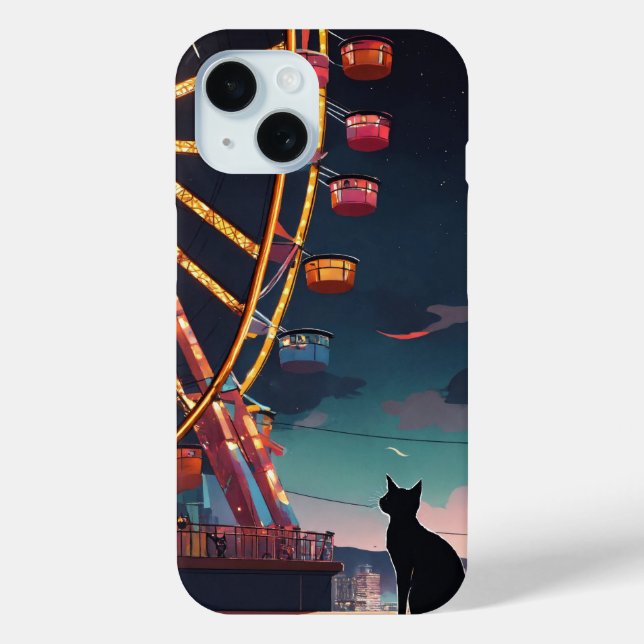 Katzenbeobachtung Case-Mate iPhone Hülle (Rückseite)