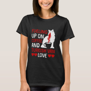 Katzenbesitzer, der KAFFEE UND TÜRKISCHER VAN LOV T-Shirt