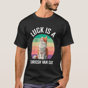 Katzenbesitzer GLÜCK IST EINE TÜRKISCHE VAN-KATZE  T-Shirt