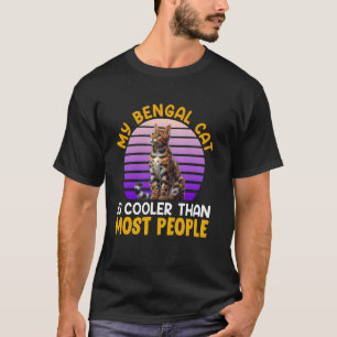 Katzenbesitzer MEINE BENGALISCHE KATZE IST COOLER T-Shirt