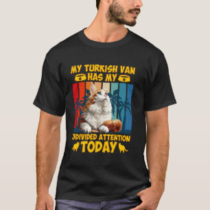 Katzenbesitzer MEINE TÜRKISCHE VAN HAT MEINE AUFme T-Shirt