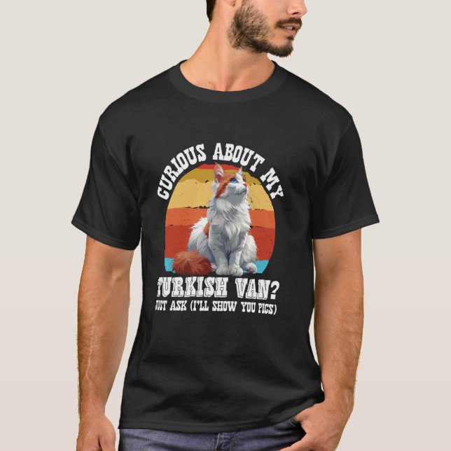 Katzenbesitzer über MEINE TÜRKISCHE VAN Funny T-Shirt (Vorderseite)