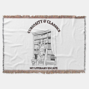 Katzenbibliothekar Ästhetik-Kunstposter Decke