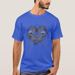 Katzenblaue Augen T-Shirt