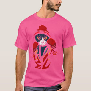Katzenboxen Kreative Tierliebhaber Cooles Geschenk T-Shirt