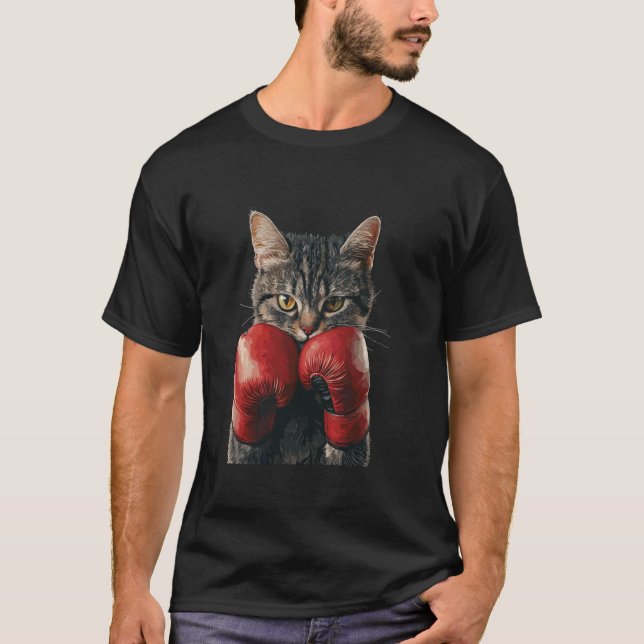 Katzenboxen T-Shirt (Vorderseite)