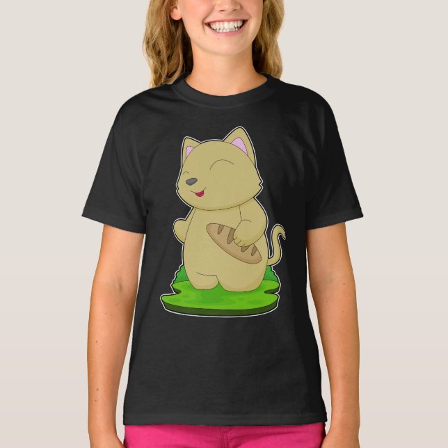 Katzenbrot T-Shirt (Vorderseite)