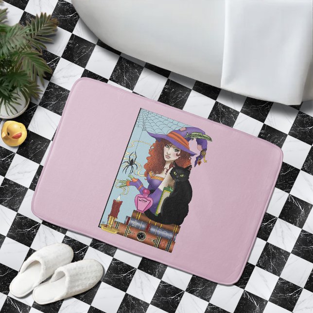 Katzenbücher, Hexereien Badematte (Von Creator hochgeladen)