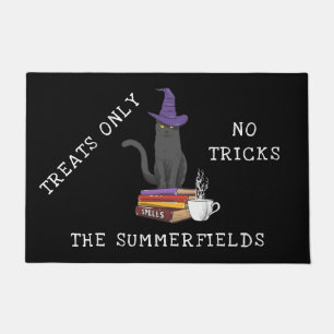 Katzenbücher Trank und Zauber Halloween-Geschenke Fußmatte