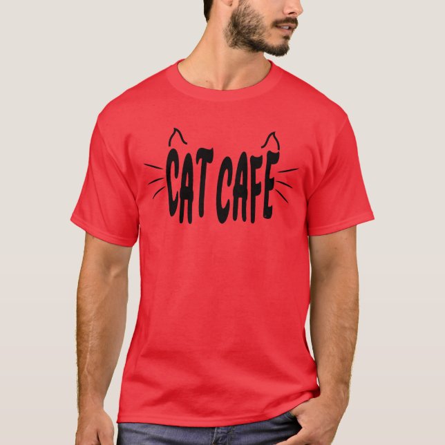 Katzencafé Cafe Katzencafé Shirt Freund (Vorderseite)
