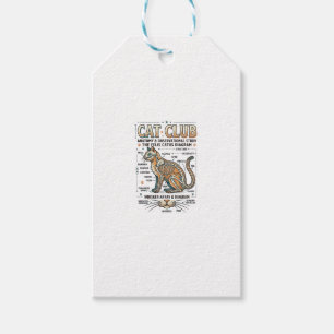Katzenclub Katze Anatomie Wissenschaftliches Diagr Geschenkanhänger