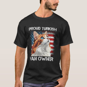 Katzendaddy STOLZER BESITZER EINER TÜRKISCHEN VAN- T-Shirt