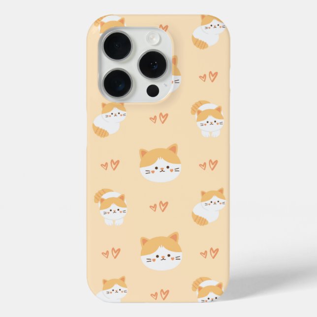 Katzendesign Case-Mate iPhone Hülle (Rückseite)