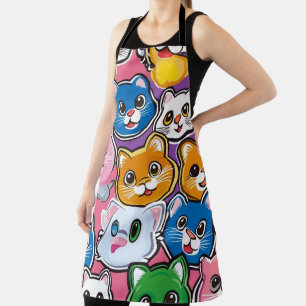 Katzendesign Schürze