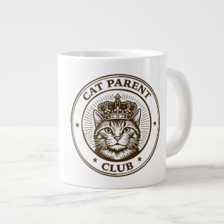 Katzeneltern Club – Für Menschen, die von Katzen b Jumbo-Tasse