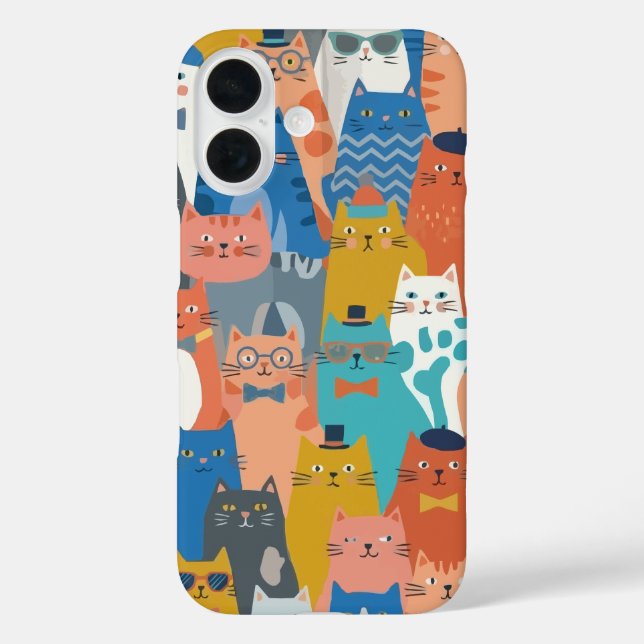 KATZENFAMILIE Case-Mate iPhone HÜLLE (Rückseite)