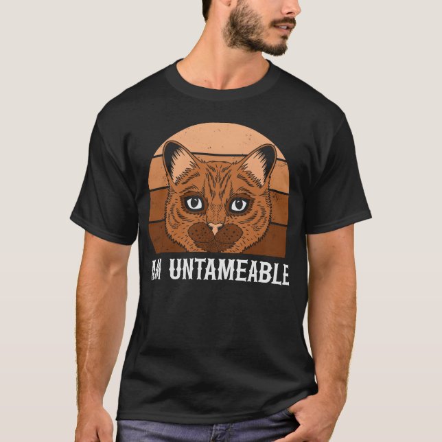 Katzenfamilie T-Shirt (Vorderseite)