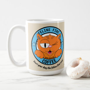 KATZENFEINE KATZE Cute Cartoon-Katze Señor Gato Kaffeetasse