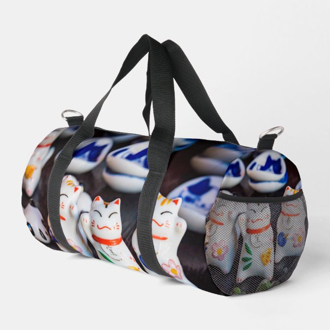Katzenfiguren werden duffle bag (Rechte Ecke)
