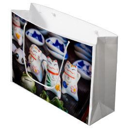 Katzenfiguren werden große geschenktüte