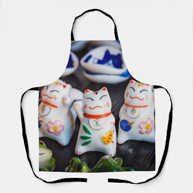 Katzenfiguren werden schürze (Vorderseite)