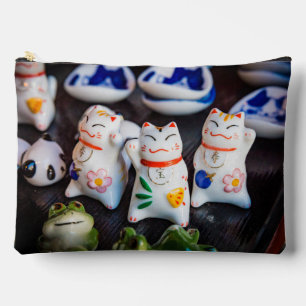 Katzenfiguren werden zubehörtasche