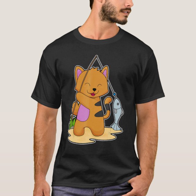 Katzenfisch Fischfisch T-Shirt (Vorderseite)