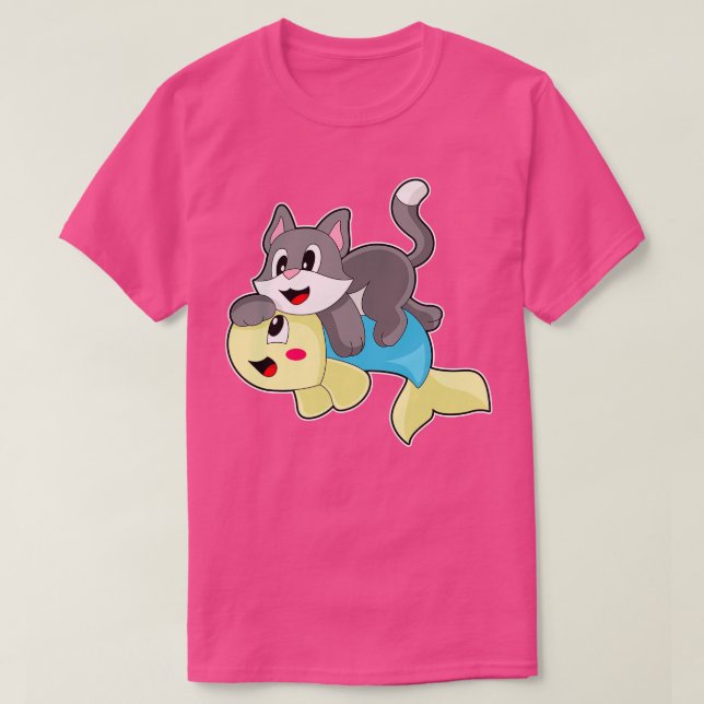 Katzenfisch T-Shirt (Design vorne)