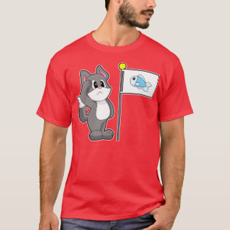 Katzenflagge T-Shirt