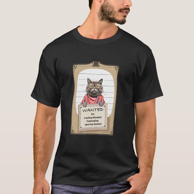 Katzenflüchtling T-Shirt (Vorderseite)