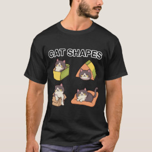 Katzenformen - spielerische und liebenswerte Felin T-Shirt