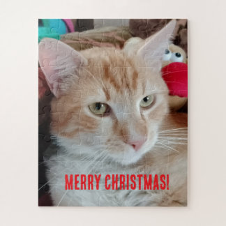 Katzenfoto-Weihnachtsrätsel Puzzle