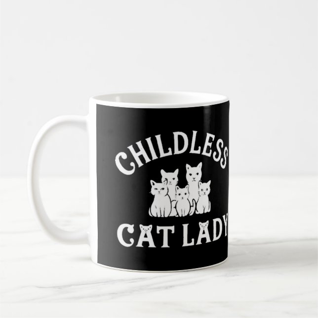 Katzenfrau Kaffeetasse (Links)