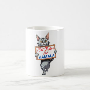 Katzenfrauen für Kamala Kaffeetasse