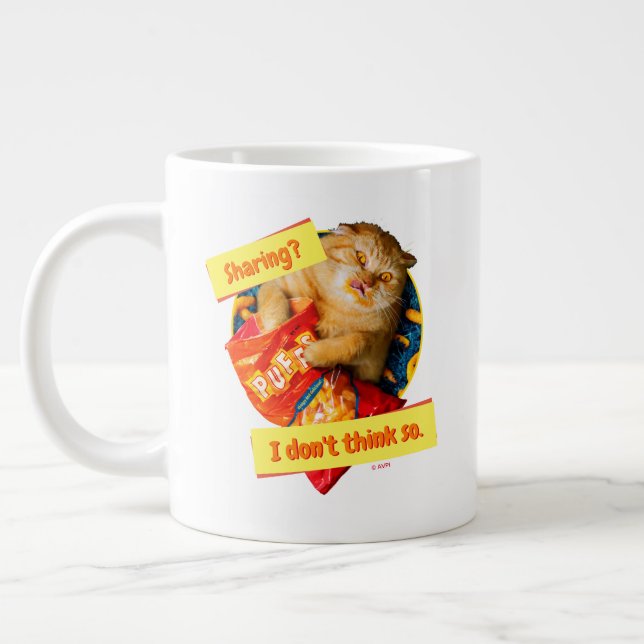 Katzenfresser Jumbo-Tasse (Links)