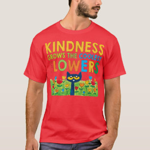 Katzenfreundlichkeit wächst die Coolen Blume Kat N T-Shirt