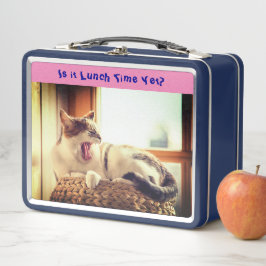 Katzenfutter Metall Brotdose