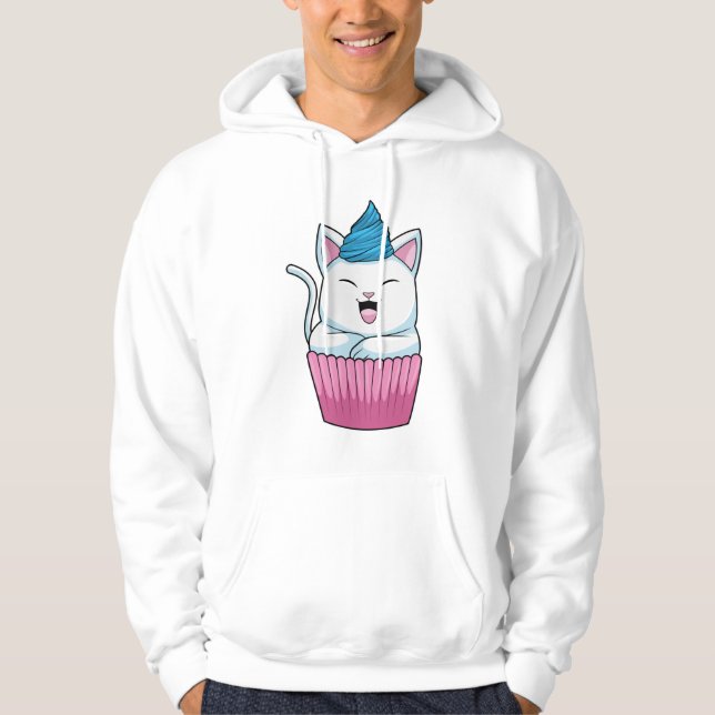 Katzenfutter Muffin Hoodie (Vorderseite)