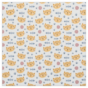 Katzengeflechte mit Knochen Nähstoff für Handarbei Stoff