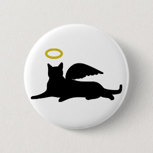 Katzengel Button