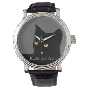 Katzengesicht Armbanduhr
