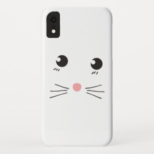Katzengesichtslinie zeichnend Case-Mate iPhone hülle