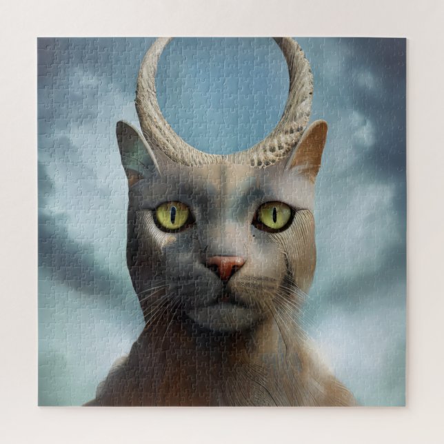 Katzengott Puzzle (Vertikal)