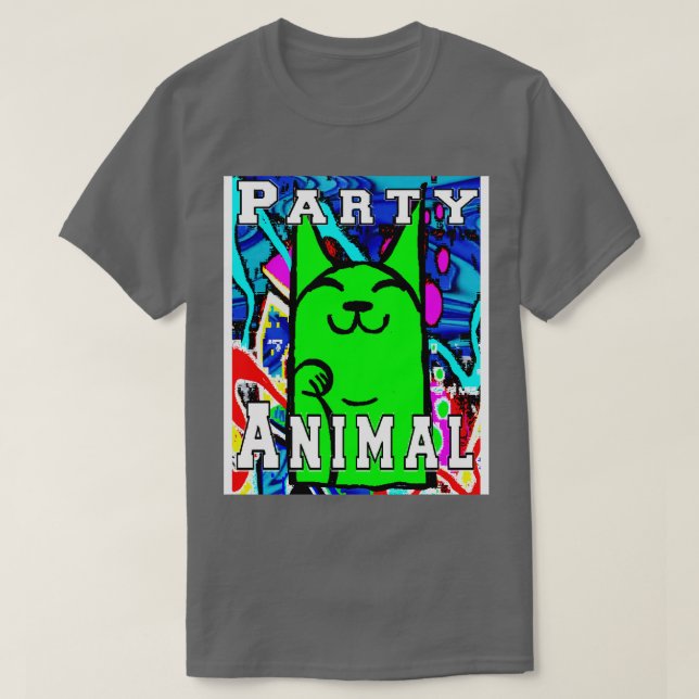 Katzengrafitti T-Shirt (Design vorne)