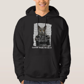 Katzengras hat mich dazu gebracht hoodie