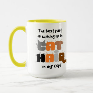 Katzenhaare in meiner Tasse Humorvolle Katzenliebh