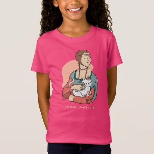 Katzenhaare kümmern sich nicht um niedliche Leonar T-Shirt