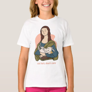 Katzenhaare sind niedlichen Mona Lisa T - Shirt eg