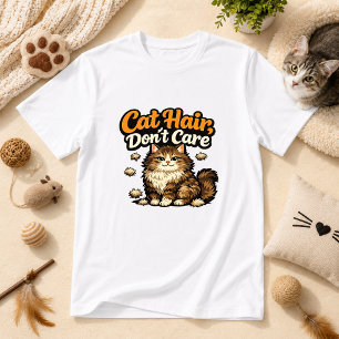 Katzenhaare, Wen Kümmerts Katzenhumor T-Shirt