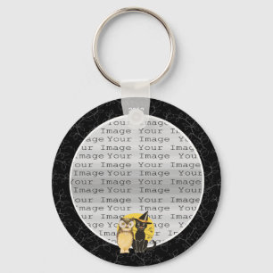 KatzenHalloween-Schlüsselkette Schlüsselanhänger